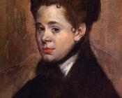 埃德加 德加 : Bust of a Woman